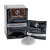 from Java One Coffee Pods, French Roast, Single Cup, 14/Box