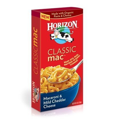 Horizon Organic Macaroni & Mild Cheddar Cheese, 6 Oz (Pack of 12)