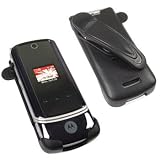 MOTOROLA KRZR K1m Premium Black Swivel Belt Clip Holster for Motorola KRZR K1m CDMA version