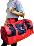 Duffle bag in nylon with mesh