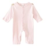 【SEBLES】ベビー服 カバーオール 前開き 肌着 新生児 3ヶ月 6ヶ月 12ヶ月 長袖 長ズボン 無地 男の子 女の子 春 秋 コットン(タイプF,73cm)