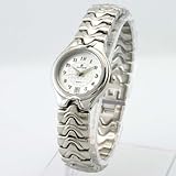 PIERRE CARDIN Women's Silver-tone Quartz Watch with Silver Dial. Model: PC4165TS