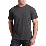 Hanes Classics Men's Comfort Cool Crew Neck T-Shirt,Black Heather,X-Large