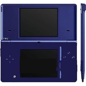 Japanese version [Interface in Japanese (compatible with US games)] - Nintendo DS NDS i console - Metallic Blue