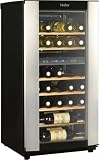HAIER JC-110GDD 2 Zonen Weinklimaschrank / C / 98 cm Höhe / 237.25 kWh / 110 L Kühlteil / 31 (10/21) Flaschen