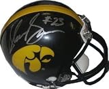 Shonn Greene Autographed/Hand Signed Iowa Hawkeyes Replica Mini Helmet