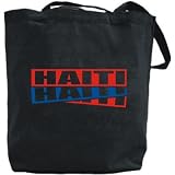 Canvas Tote Bag Black  Triple Ii Haiti  Country
