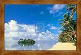 Raratonga II Subject Framed Art Poster Print by Peter Adams, 25x18