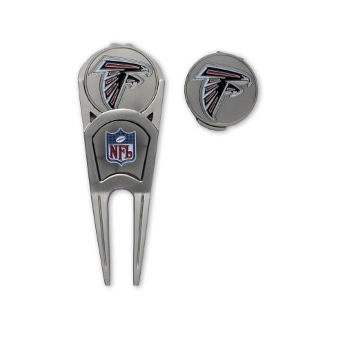 Atlanta Falcons Ball Mark Repair Tool & Hat Clip Combo