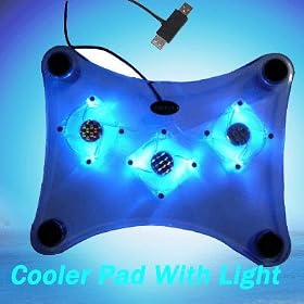 1237 FREE DELIVERY BNIB TOP QUALITY 3 FAN COOLING PAD COOLER PAD STAND WITH 3 BLUE LED BACKLIGHT FOR PC LAPTOP NOTEBOOK PS2 PS3 PLAYSTATION 3 XBOX XBOX 360 XBOX360 DVD PLAYER - 12 Months Warranty >>> THT Trade