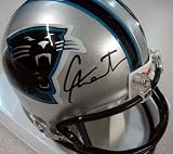 CAM NEWTON CAROLINA PANTHERS SIGNED AUTOGRAPHED MINI HELMET MATCHING HOLOGRAMS NUMBERS AND COA