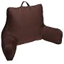 Brentwood Brushed Twill Bedrest, Chocolate