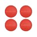 4 Round Orange Air Hockey Pucks