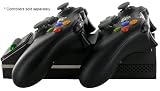 picture of Nyko Charge Base and 2 Rechargeable Battery Packs - Black (Xbox 360)