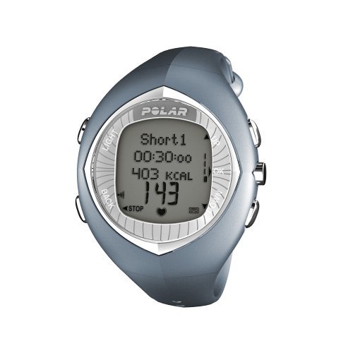 Polar F11 Women's Heart Rate Monitor Watch (Blue Glow)