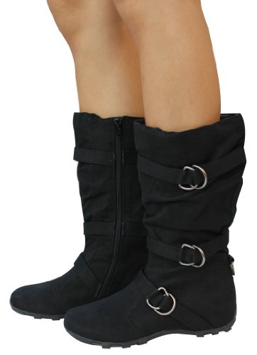 Black Buckle Strap Mid- SODA ISAC