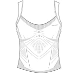 Women's Reebok Seamaway Tank - White
