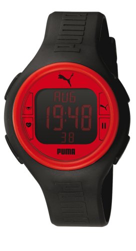 Puma Time Herrenuhr PULS BLACK RED A.PU910541002 Preisvergleich
