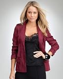 bebe Minnie Satin Abigail Jacket