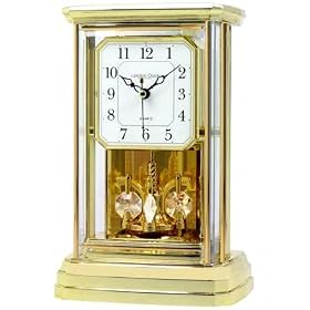Decorative Anniversary Mantle Clock 11047