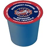 Timothy's World Coffee, Rainforest Extra Bold Espresso, 24-Count K-Cups for Keurig Brewers (Pack of 2)
