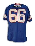 Billy Shaw Signed Buffalo Bills Blue Throwback Jersey - HOF 99