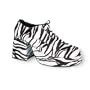 Mens 3.5 Inch Heel Lace Up Shoe (Zebra/Fur;Men's X-Large)