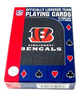 NFL Cincinnati Bengals Playing Cards