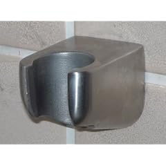 Massiv Edelstahl Brause Wandhalter Wandhalterung Halter geb�rstet matt