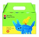 Marabu 030200081 - Fingerfarbe 6er Se...