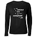 Completed WoW Women's Long Sleeve Dark T-Shirt