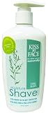 Kiss My Face Cool Mint Moisture Shave, 11-Ounce Pumps (Pack of 4)