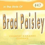 BRAD PAISLEY Country Karaoke Classics CDG Music CD