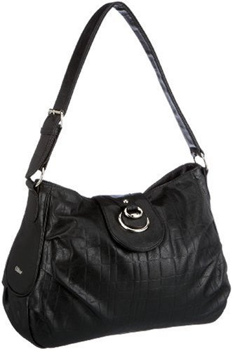 Gabor Bags Sanja 5653 60, Damen Umh&auml;ngetasche, schwarz, (schwarz 60), 36x14x22
