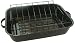 Granite Ware 19 Inch Perfect Open Roaster with V Rack
