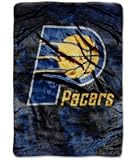 Indiana Pacers 60 x 80 Royal Plush Raschel Throw Blanket