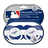 Los Angeles Dodgers Pacifiers 2 Pack Safe BPA Free