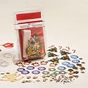 Do It Yourself Christmas Card Kit - Red & Green (20 Count)