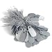100 Arch Crown String Tags Jewelry Price Display Silver