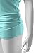 NINEXIS Womens Short Sleeve Round Neck Batwing Dolman Top with Shirred Sides (S-3XL)