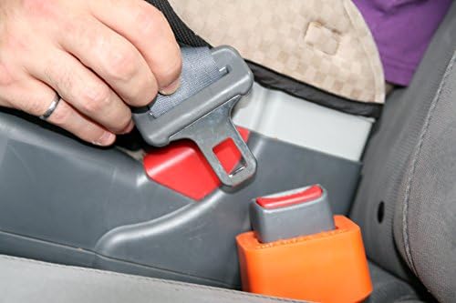 Lulabloc Seat Belt Holder - Orange