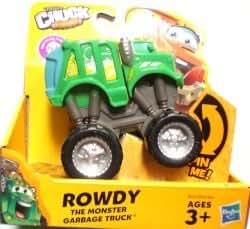 Amazon.com: Rowdy Monster Garbage Truck Tonka Chuck Basic Feature Friends Assortment: Toys & Games