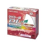 �O�H���w���f�B�A DVD-R8.5GB PC�f�[�^�p DL�K�i����8�{���L�^�Ή�10���W���G���P�[�X�� IJ�v�����^�Ή� DHR85HP10