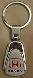Honda Car Keychain Key Chains chrome Stainless Steel