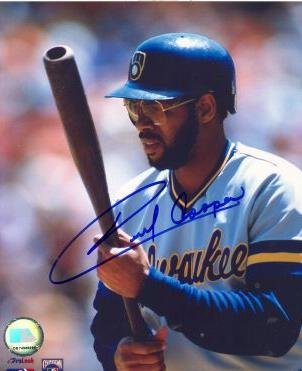 Buy Cecil Cooper (Milwaukee Brewers) autographed 8x10 Photo by Sports Memorabilia LLC