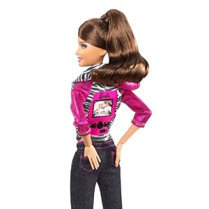 Barbie Video Girl Brunette Doll by Mattel