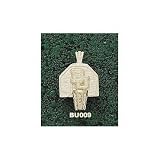 Baylor Bears Solid 10K Gold ''BU'' Backboard Pendant