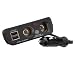 Multi-Use Vehicle Charger with Dual USB Ports and Dual 12 Volt Sockets - Magnadyne