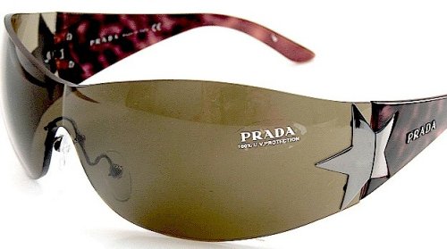 Authentic New Release PRADA SPR 72G SPR72G 5AV-3N1 SUNGLASSES Brown Lenses & TORTOISE GRAPHITE Frame