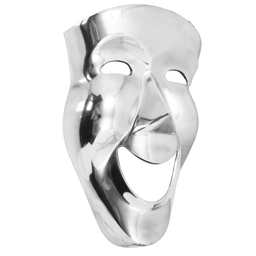 s`home 1431 SMILE Design Gesicht aus Aluminium 42 cm